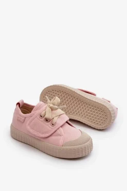 Dziecięce Trampki HI-POLY SYSTEM BIG STAR NN374019 Różowe Dzieci Chłopięce|Dziewczęce