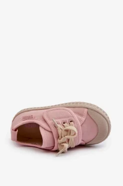 Dziecięce Trampki HI-POLY SYSTEM BIG STAR NN374019 Różowe Dzieci Chłopięce|Dziewczęce