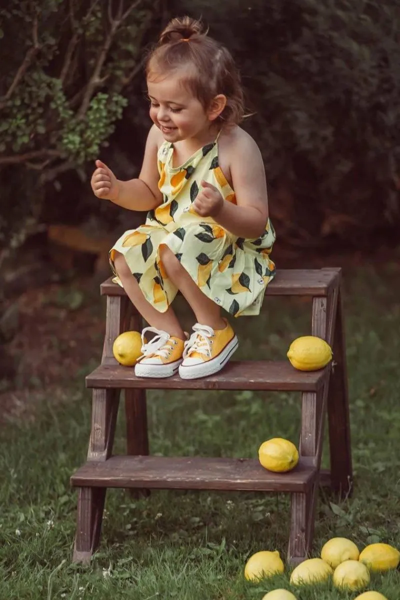 Outlet Boto Dziecięce Trampki Klasyczne Żółte Filemon