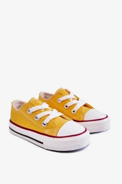 Hot Boto Dziecięce Trampki Klasyczne Żółte Filemon Żółty