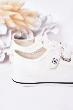 Clearance Evento Dziecięce Trampki Na Rzep Białe Avengers