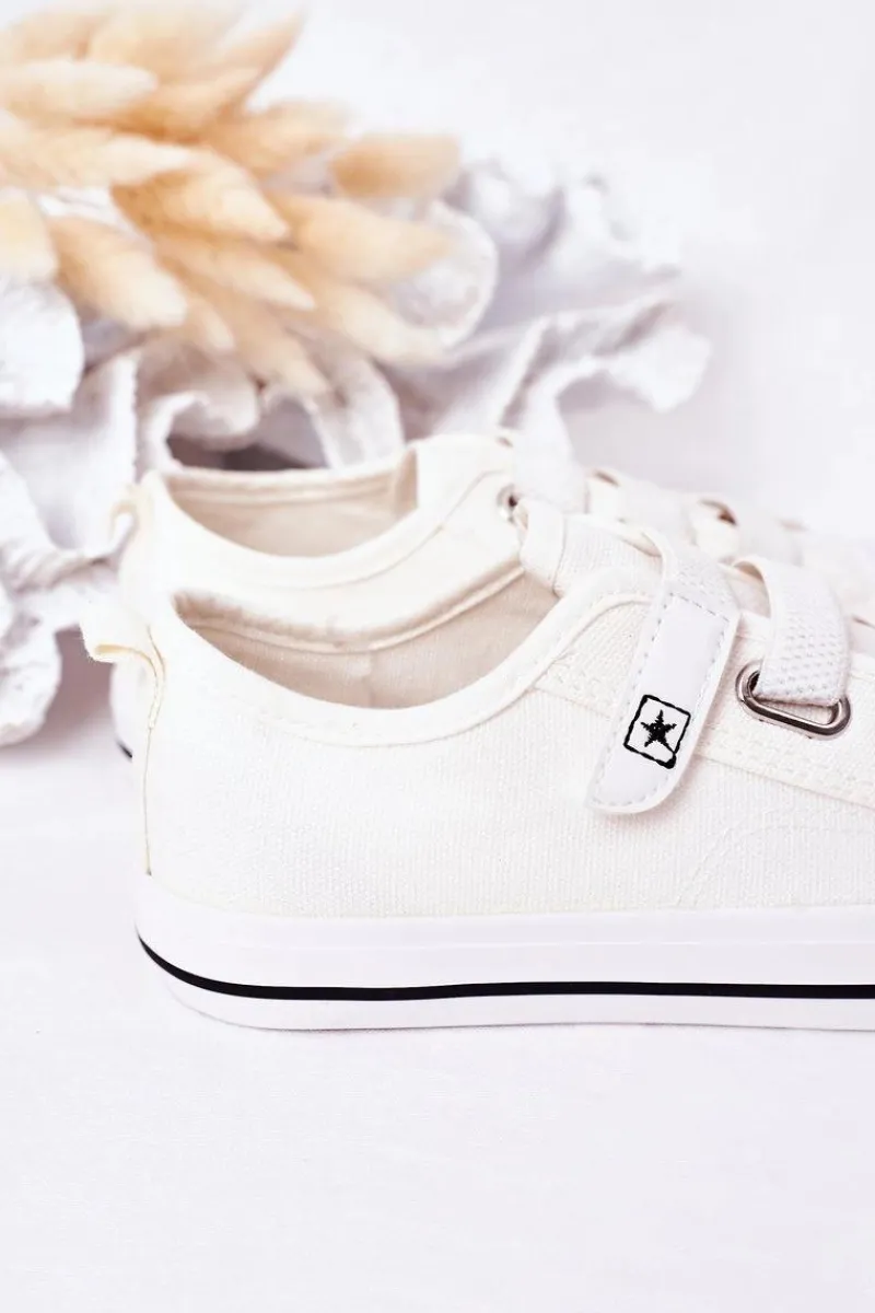 Clearance Evento Dziecięce Trampki Na Rzep Białe Avengers