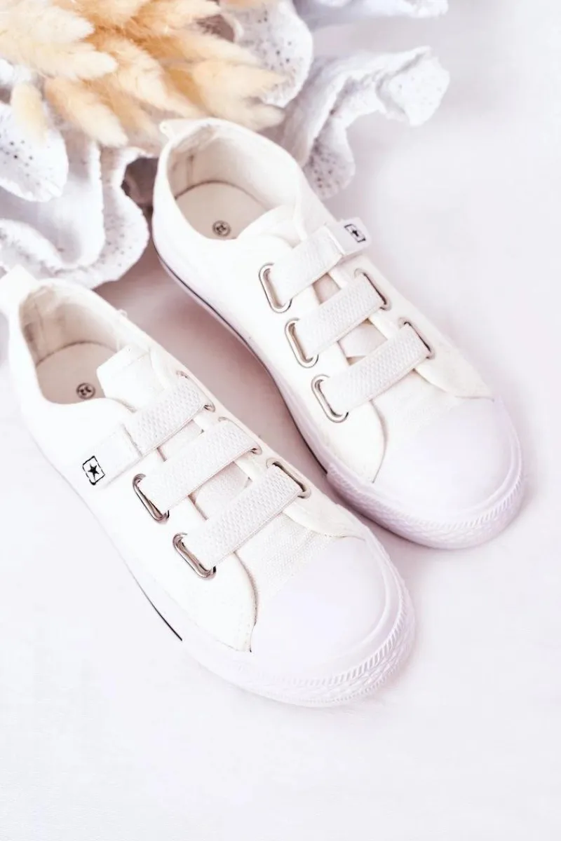 Clearance Evento Dziecięce Trampki Na Rzep Białe Avengers