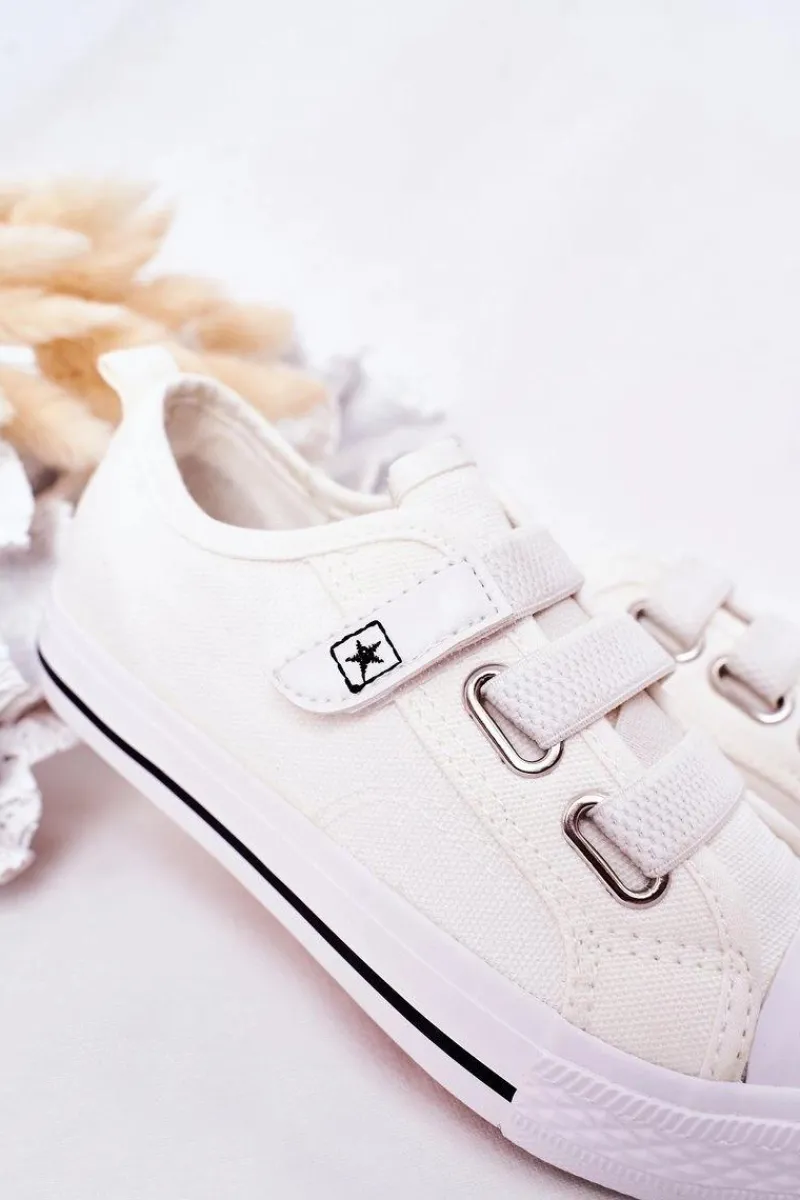 Clearance Evento Dziecięce Trampki Na Rzep Białe Avengers