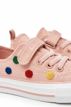 Hot Big Star Shoes Dziecięce Trampki Na Rzep BIG STAR JJ374054 Różowe