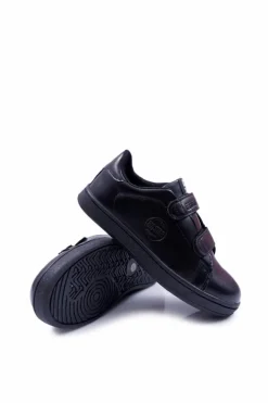 Best Big Star Shoes Dziecięce Trampki Na Rzepy Big Star DD374028 Czarne