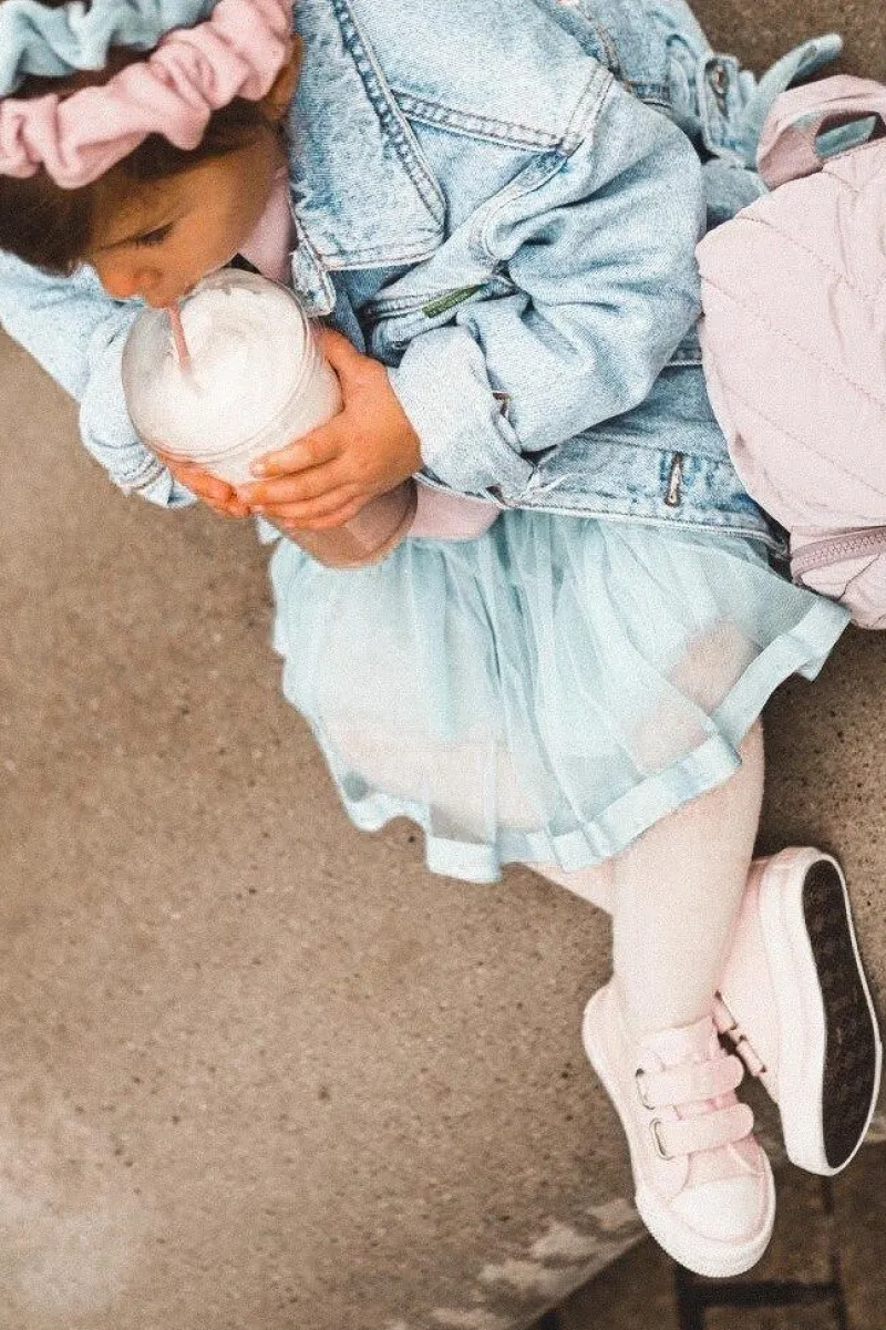 Hot Dziecięce Trampki Na Rzepy BIG STAR HH374203 Różowe Dzieci Chłopięce|Dziewczęce