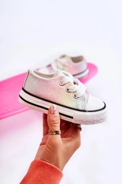 Dziewczęce|Back To School>Boto Dziecięce Trampki Wiązane Multikolor Effy Wielokolorowy