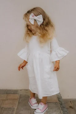 Hot Dziecięce Trampki Wiązane Różowe Wella Dzieci Dziewczęce