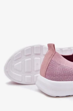 Dziewczęce|Back To School></noscript>Boto Dziecięce Wsuwane Buty Sportowe Różowe Grinala