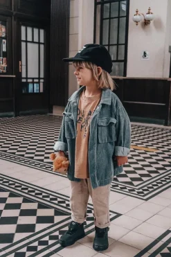 Discount Dziecięce Wysokie Ocieplane Buty Sportowe Czarne Clafi Dzieci Chłopięce|Back To School