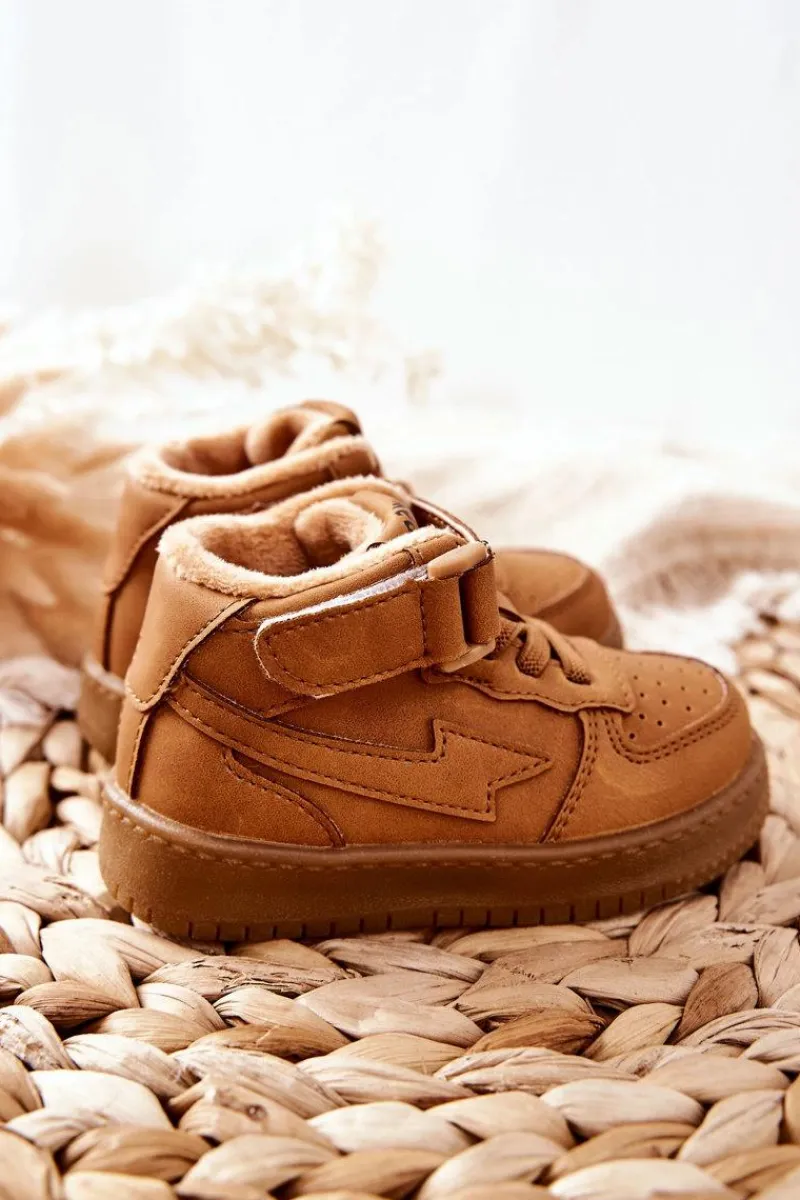 Chłopięce>Boto Dziecięce Wysokie Ocieplane Buty Sportowe Camel Clafi