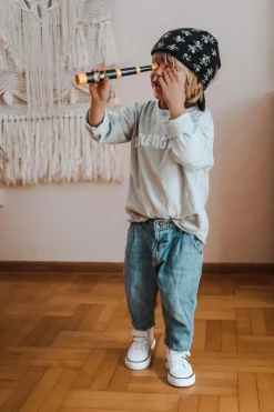 Dziecięce Wysokie Trampki Na Rzep Białe Sparky Dzieci Chłopięce|Dziewczęce