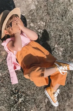 Hot Dziecięce Wysokie Trampki Żółte Filemon Dzieci Chłopięce|Dziewczęce