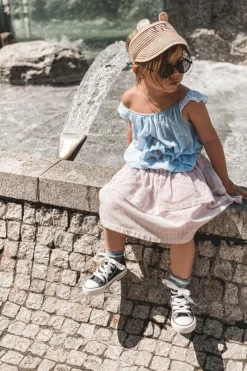 Boto Dziecięce Wysokie Trampki Granatowe Filemon