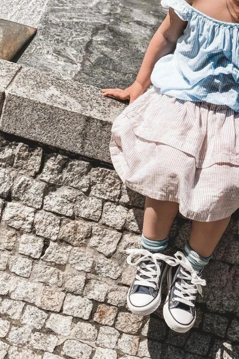 Boto Dziecięce Wysokie Trampki Granatowe Filemon