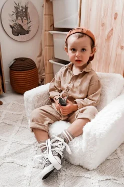 Outlet Boto Dziecięce Wysokie Trampki Khaki Filemon Zielony