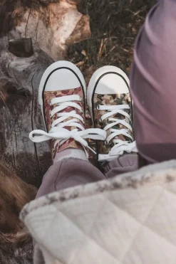 Clearance Dziecięce Wysokie Trampki Na Suwak Różowo-Żółte Filemon Dzieci Chłopięce|Dziewczęce