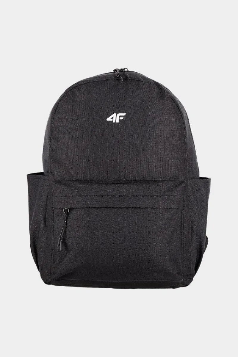 Plecaki>4F Dziecięcy Plecak Miejski Czarny JWAW24ABACU349-21S