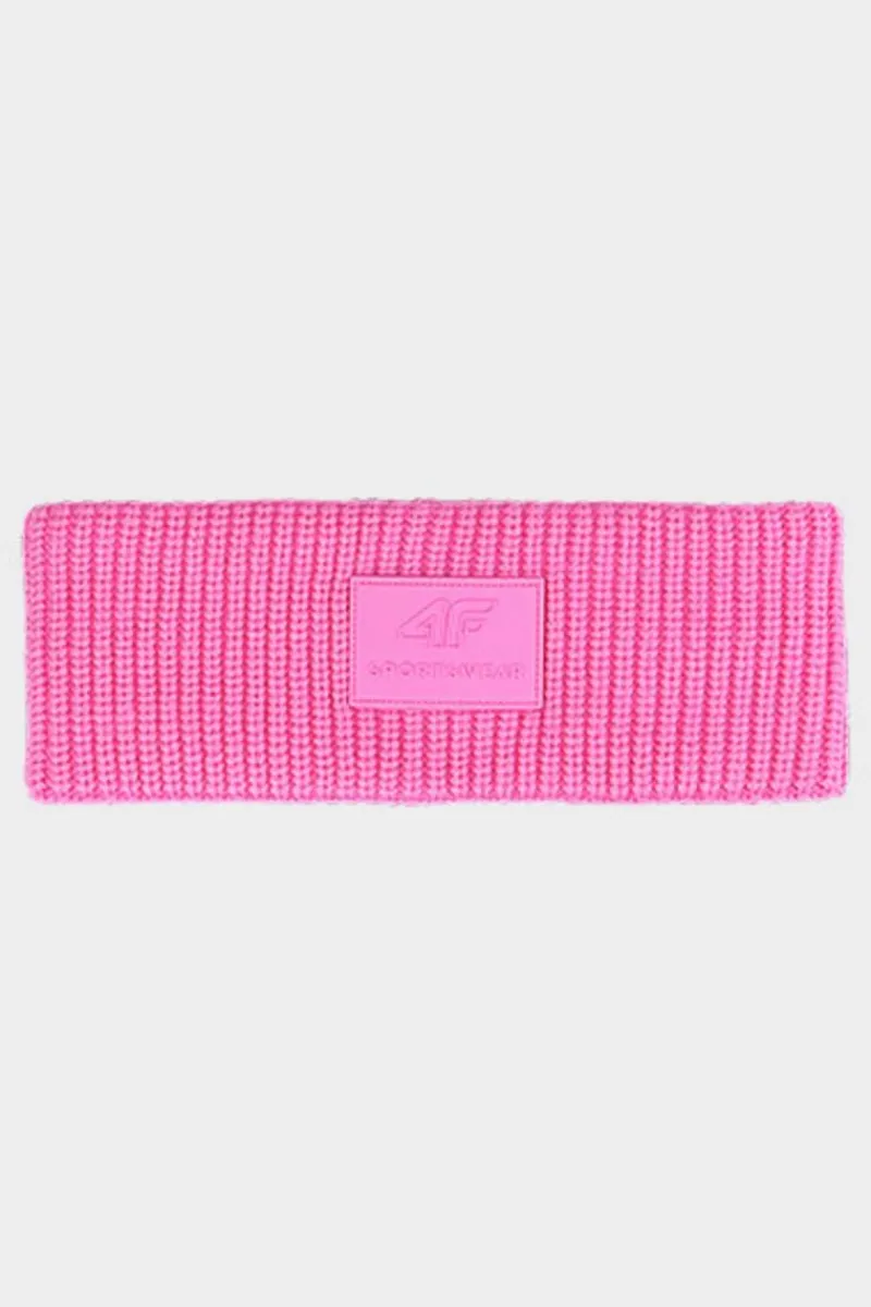 Okrycia Głowy>4F Dziewczęca Opaska JWAW24ABANF079-54S Różowa