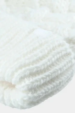 Clearance Dziewczęca Zimowa Czapka JWAW24ACAPF421-11S Biała Okrycia Głowy