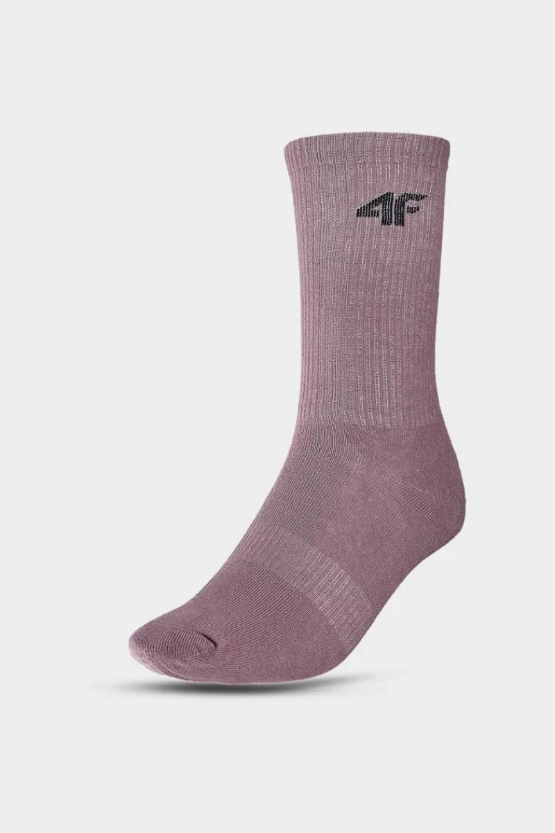 Odzież 4F|Skarpetki>4F Dziewczęce Skarpety Casual 4-Pack Za Kostkę JWAW24USOCF297-90S Multikolor