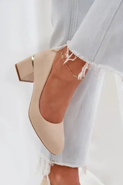 Czółenka Zamszowe|Czółenka Na Słupku><noscript><img width=