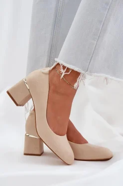 Czółenka Zamszowe|Czółenka Na Słupku><noscript><img width=