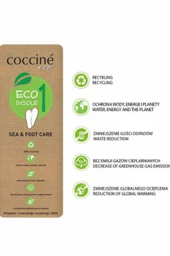 Wkładki>pielęgnacja obuwia Coccine Ekologiczne Lateksowe Wkładki COCCINE Eco Sea&Foot Care