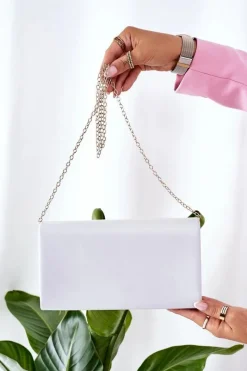 Boto Elegancka Kopertówka Z Łańcuszkiem Szara