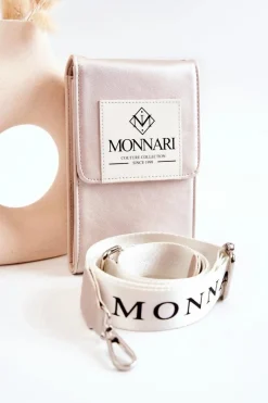 Best Monnari Elegancka Mała Torebka ETUA030-022 Srebrna