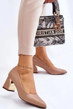 Czółenka Na Słupku|Czółenka Klasyczne><noscript><img width=