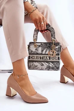 Czółenka Na Słupku|Czółenka Klasyczne><noscript><img width=