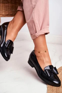 Mokasyny Damskie Lakierowane><noscript><img width=