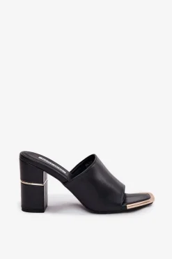 Klapki Na Obcasie|Klapki Damskie Klasyczne><noscript><img width=