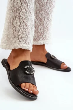 Klapki Damskie Klasyczne><noscript><img width=