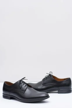 New Boto Eleganckie Męskie Wizytowe Czarne Półbuty Damoste