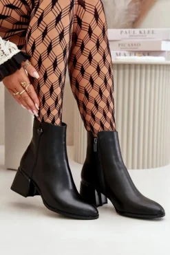 Botki Skórzane|Botki Na Słupku><noscript><img width=