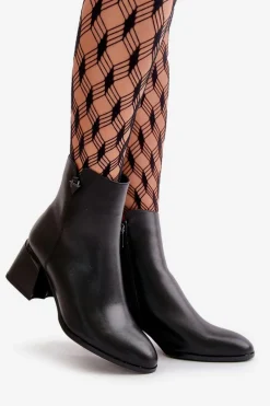 Botki Skórzane|Botki Na Słupku><noscript><img width=