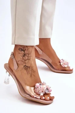 Sandały Na Obcasie><noscript><img width=