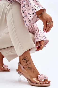 Sandały Na Obcasie><noscript><img width=