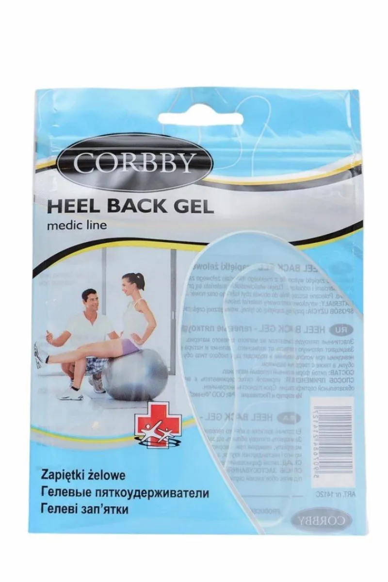 Zapiętki>Corbby Żelowe Zapiętki Heel Back Gel