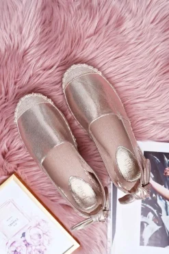 Online Espadryle Damskie Tenisówki Złote Moriente Damskie Czarne Espadryle