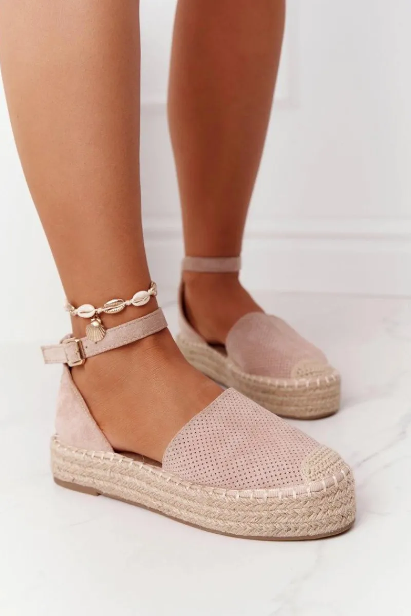 Best Espadryle Na Słomkowej Platformie Beżowe Bali Damskie Czarne Espadryle