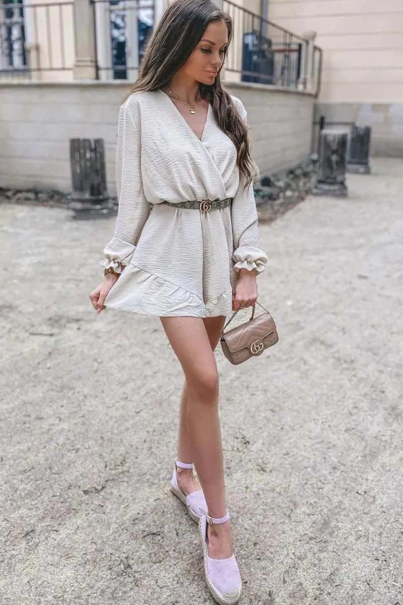 Czarne Espadryle>Boto Espadryle Na Słomkowej Platformie Fioletowe Bali