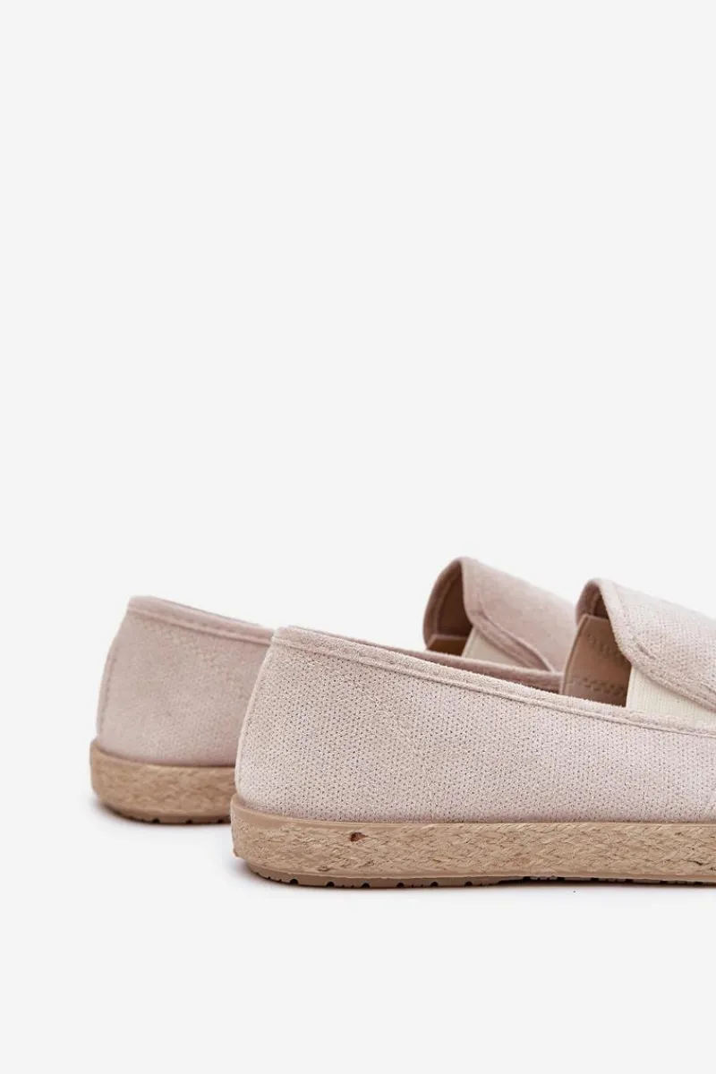 Trampki Niskie|Trampki Męskie Niskie>Boto Espadryle Tenisówki Męskie Z Eko Zamszu Beżowe Lunaria