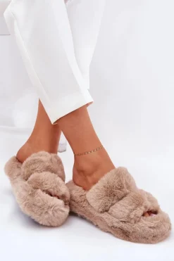 Kapcie Klasyczne|Klapki Z Futerkiem><noscript><img width=