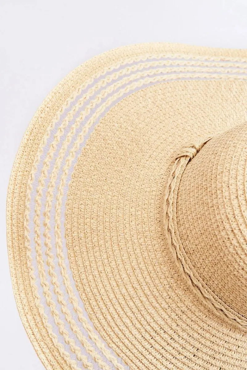 Okrycia Głowy>Boto Gładki Regulowany Damski Kapelusz Jasnobeżowy