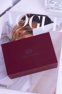 Sale Giorgio Dario Zestaw Damski Czarny Zegarek Z Brokatem Dwie Złote Bransolety Zegarki