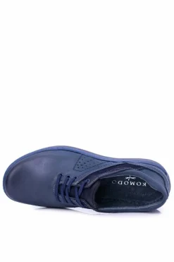 Półbuty Casual></noscript>Boto Granatowe Męskie Półbuty Casual Ventrillo